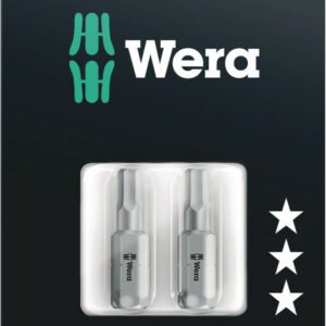 WERA Bit Hex 4,0 x 25 mm, 2 ks