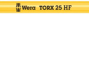 WERA Uhlový kľúč TX 25 x 154 mm, extra dlhý, s pridržiavacou funkciou