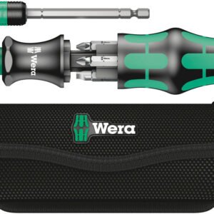 WERA Sada ručného držiaku bitiov Kraftform Kompakt 20, 7 dielna