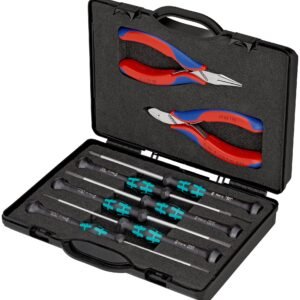 KNIPEX Sada náradia pre elektroniku v kufríku 002018