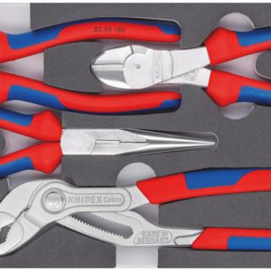 KNIPEX Sada náradia - Basic chrome 002001V17