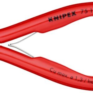 KNIPEX Kliešte cvikacie bočné pre elektroniku 7512125