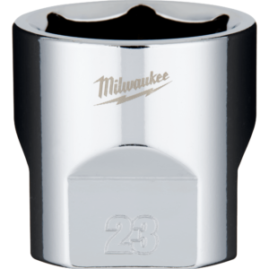 MILWAUKEE Nástrčný kľúč 3/8" - Hex 23 CHROME