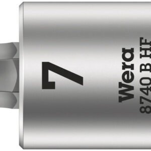 WERA Nástrčný kľúč s bitom 3/8" - Hex 7 x 38 mm