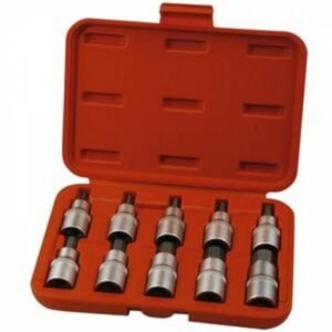 EXTOL PREMIUM Hlavica nástrčna 1/2" HEX 3-17mm, sada 10ks