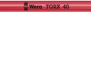 WERA Uhlový kľúč TX 40 x 224 mm, extra dlhý