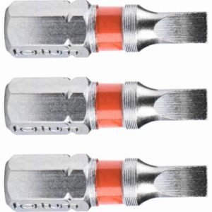 FORTUM Bit plochý 4x25mm, 3ks,S3