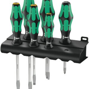 WERA Sada skrutkovačov Kraftorm Plus Lasertip 6 dielny + stojan