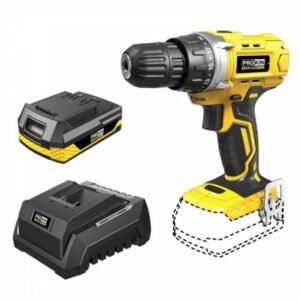 PROKIN Uťahovačka - skrutkovač CD-L0118 AKU 18V PROKIN - STARTER KIT (s batériou a nabíjačkou)