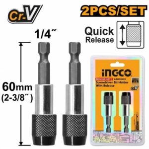 INGCO Bit nadstavec rýchloupínací 60mm sada 2ks INGCO