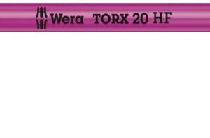 WERA Uhlový kľúč TX 20 x 137 mm, extra dlhý, s pridržiavacou funkciou