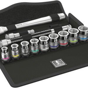 Wera 003785 Zyklop Metal 3/8 "8100 SB HF 1, pridržiavacia funkcia (13 dielov)