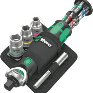 WERA 8009 Zyklop Pocket Set 2 / Bitový skrutkovač / 1/4 a 3/8 (05004281001)