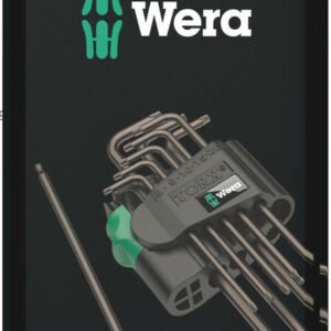 WERA Sada uhlových kľúčov TORX , 9 dielna