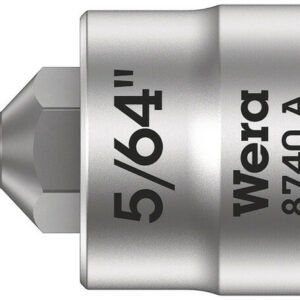 WERA Nástrčný kľúč s bitom 1/4" - Hex 5/64" x 11 mm