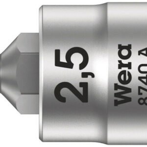 WERA Nástrčný kľúč s bitom 1/4" - Hex 2,5 x 11 mm