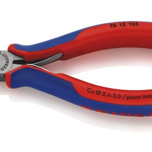 KNIPEX Kliešte cvikacie bočné pre elektromechanikov 7612125