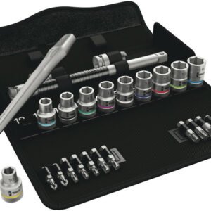WERA 004077 Zyklop Metal 8100 SC 7, 28 d. upínacia časť 1/2"- metrická
