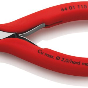 KNIPEX Kliešte cvikacie čelné pre elektroniku 6401115