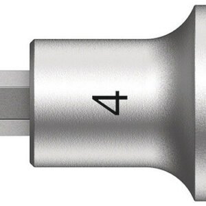 WERA Nástrčný kľúč s bitom 1/2" - Hex 4 x 60 mm