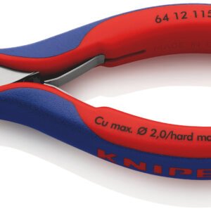 KNIPEX Kliešte cvikacie čelné pre elektroniku 6412115