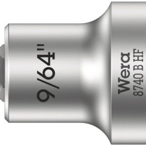 WERA Nástrčný kľúč s bitom 3/8" - Hex 9/64" x 35 mm