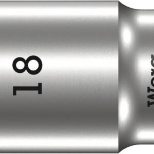 WERA Nástrčný kľúč predĺžený 3/8" - Hex 18 mm