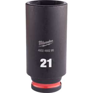 MILWAUKEE Nástrčný kľúč 3/8" - Hex 21 SHOCKWAVE predĺžený