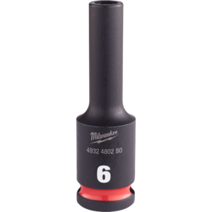 MILWAUKEE Nástrčný kľúč 3/8" - Hex 6 SHOCKWAVE predĺžený