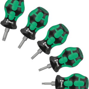 WERA Sada TX 1 Stubby skurtkovačov Kraftform a bitov, 5 dielny