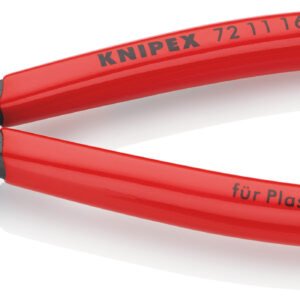 KNIPEX Kliešte cvikacie čelné šikmé na plasty 7211160