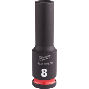 MILWAUKEE Nástrčný kľúč 3/8" - Hex 8 SHOCKWAVE predĺžený