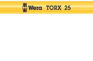 WERA Uhlový kľúč TX 25 x 154 mm, extra dlhý