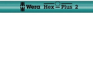 WERA Uhlový kľúč Hex s guľovým prvkom 2,0 mm