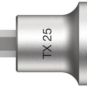 WERA Nástrčný kľúč s bitom 1/2" - TX 25 x 60 mm