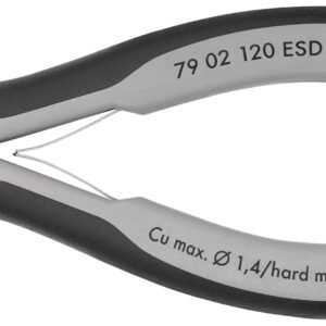 KNIPEX Kliešte cvikacie bočné, presné 7902120ESD