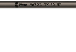 WERA Uhlový kľúč TX 30 x 195 mm, extra dlhý, s pridržiavacou funkciou