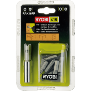 RYOBI Sada skrutkovacích bitov 16 ks RAK16FP