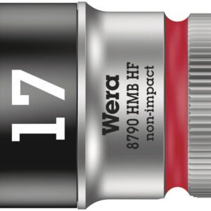 WERA Nástrčný kľúč s pridržiavacou funkciou 3/8" - Hex 17 mm