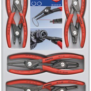 KNIPEX Kliešte na poistné krúžky, precízne - sada 002004SB
