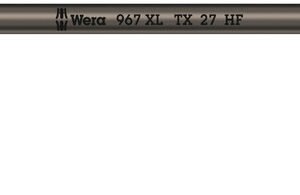 WERA Uhlový kľúč TX 27 x 172 mm, extra dlhý, s pridržiavacou funkciou
