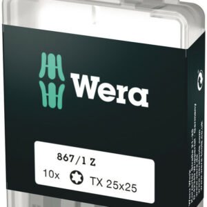 Wera TX25 10 kusov 072409