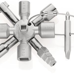 KNIPEX Kľúč na rozvodné skrine TwinKey 001101