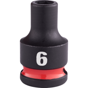 MILWAUKEE Nástrčný kľúč 3/8" - Hex 6 SHOCKWAVE