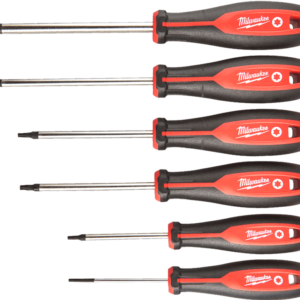 MILWAUKEE Sada Tri-lobe skrutkovačov Torx - 6ks