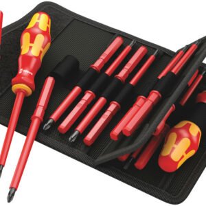 WERA Sada ručných držiakov bitov Kraftform Kompakt VDE Universal, 9 mm Hex,18 dielna