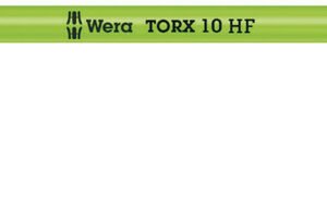 WERA Uhlový kľúč TX 10 x 112 mm, extra dlhý, s pridržiavacou funkciou