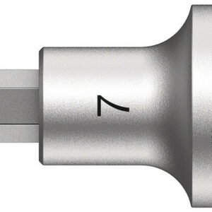 WERA Nástrčný kľúč s bitom 1/2" - Hex 7 x 60 mm