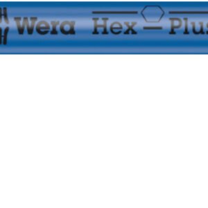 WERA Uhlový kľúč Hex s guľovým prvkom 10,0 mm