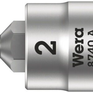 WERA Nástrčný kľúč s bitom 1/4" - Hex 2 x 11 mm